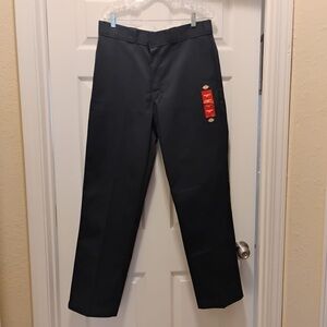 NWT Dickies 874 Original Fit Navy Work Pants Size 34x32